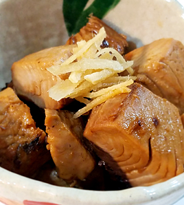かつおの生姜煮