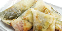 納豆チーズ春巻き