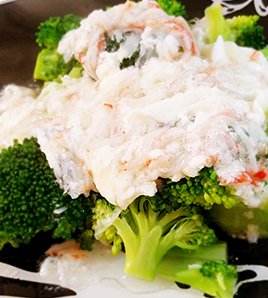 淡雪あんかけブロッコリー