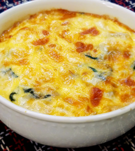 ほうれん草ときのこのキッシュ